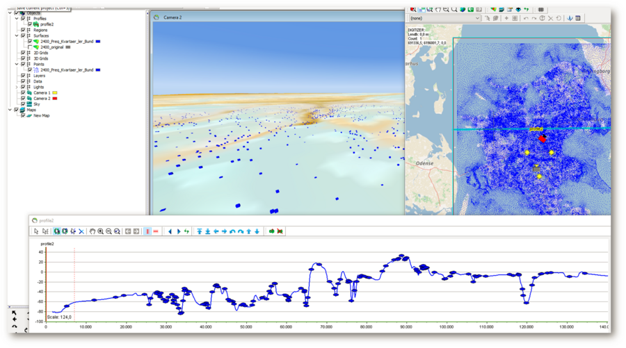 Kriging with specific variogram settings [GeoScene3D]